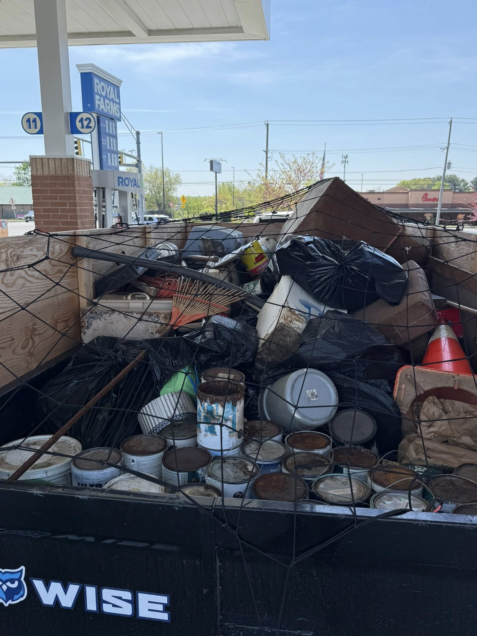 Junk removal job
